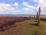 Standing stones on Orkney