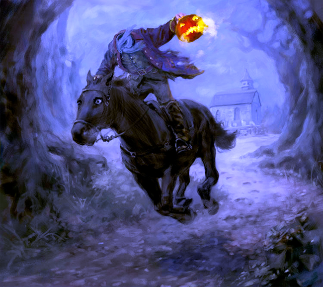 Headless Horseman from "The Legend of Sleepy Hollow"